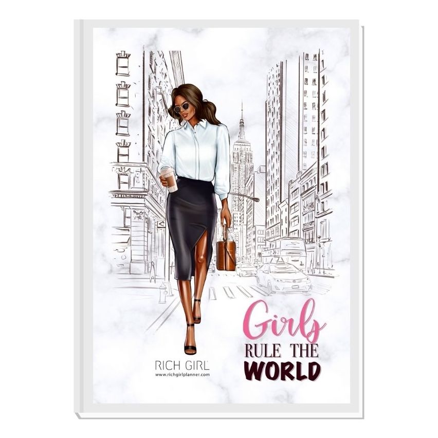 ТЕФТЕР GIRLS RULE THE WORLD BRUNETTE